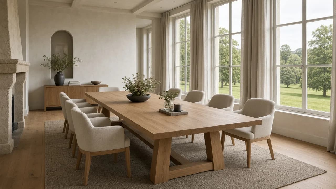 Meetings room overlooking parkland